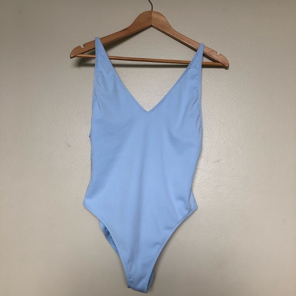 NEW Light Blue One Piece, Large II Forever 21